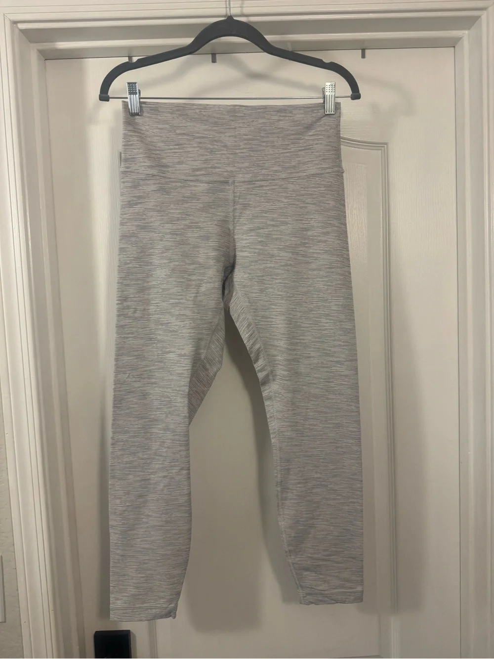 Lululemon Light Heather Gray High-Rise Leggings